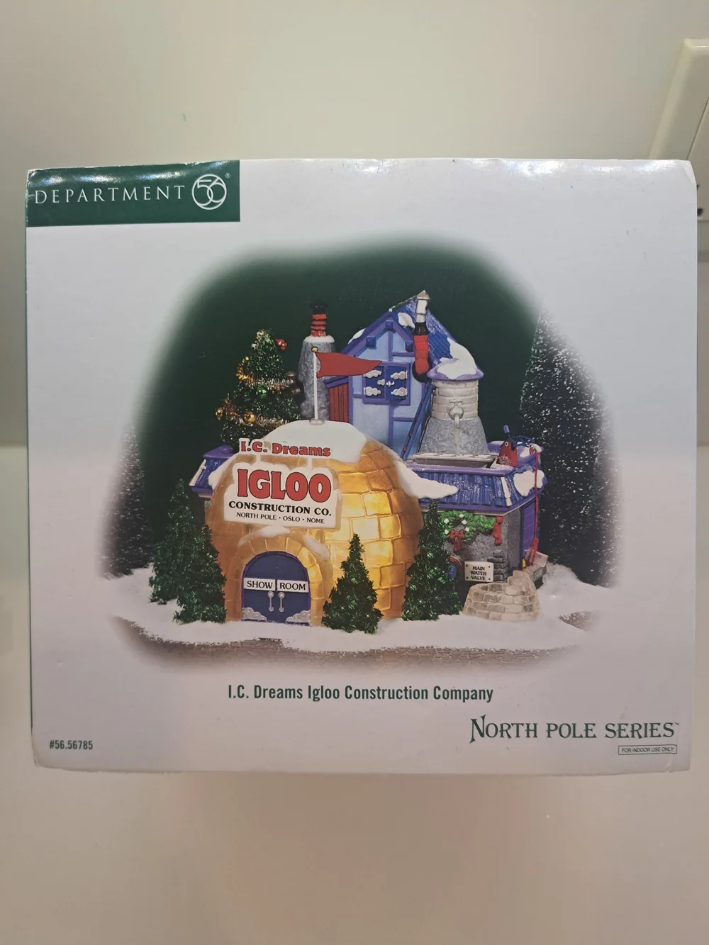 Dept 56 I.C. Dreams Igloo Construction Co. #56.56785 NORTH POLE SERIES/ EUC